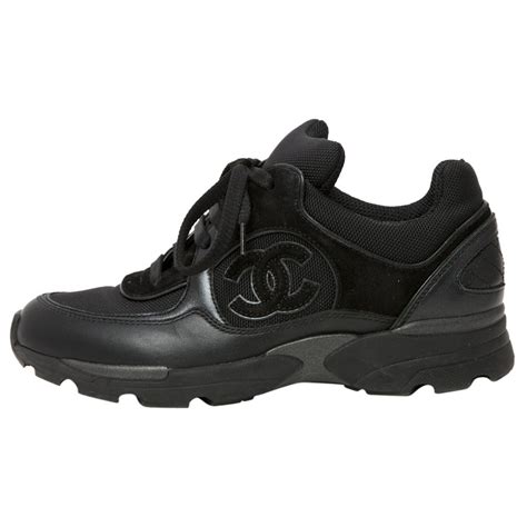 buy chanel trainers|chanel trainers women black.